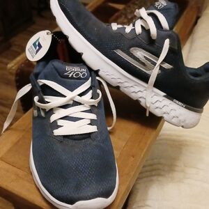 Skechers Dark Blue Running Sneakers